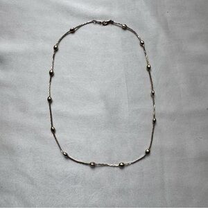 VTG • Gold Bead Necklace